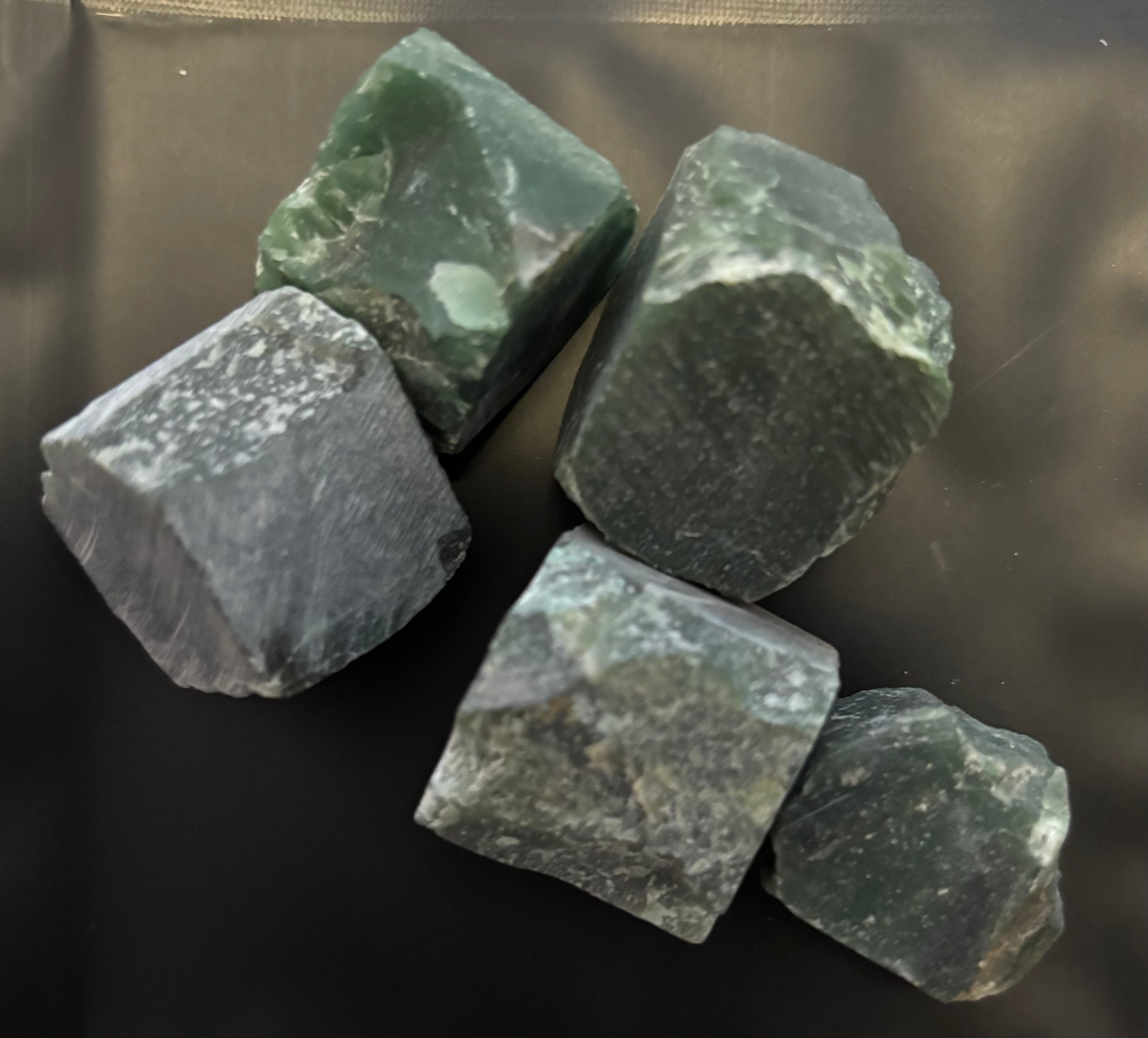 Green Jasper - raw