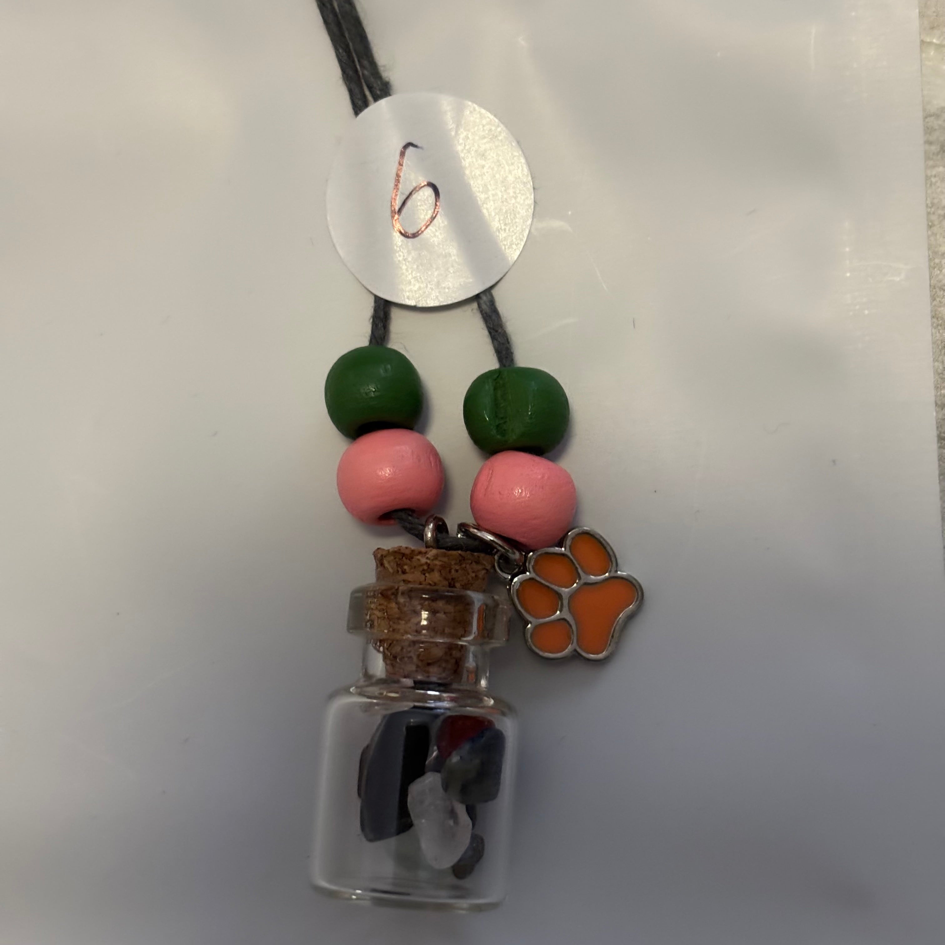 Custom Made all natural hemp cord crystals necklaces