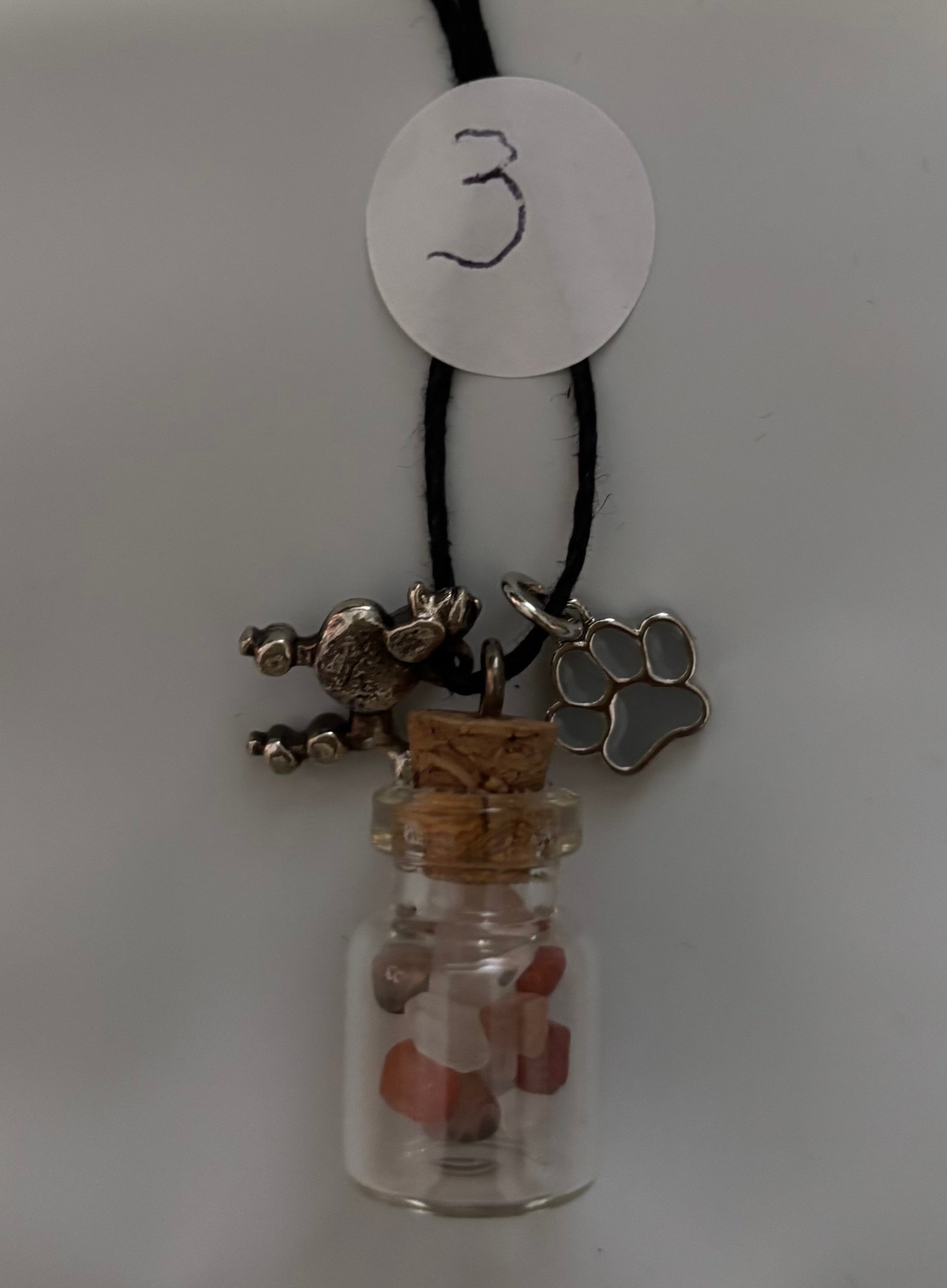 Custom Made all natural hemp cord crystals necklaces