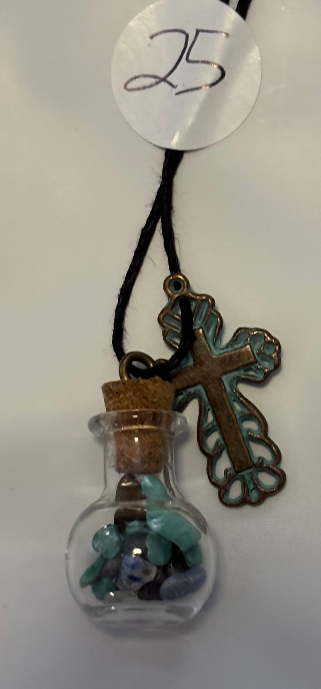 Custom Made all natural hemp cord crystals necklaces
