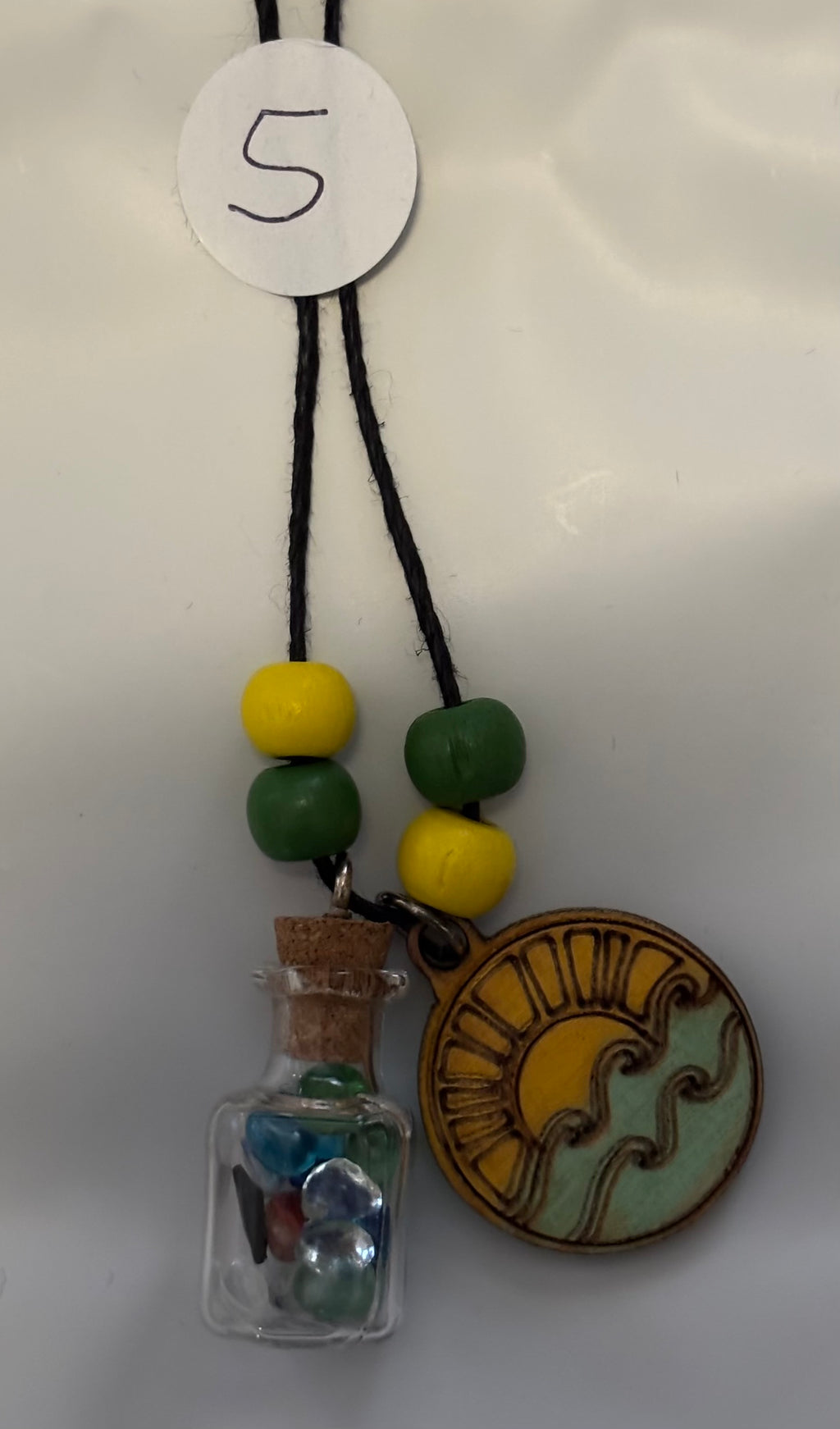 Custom Made all natural hemp cord crystals necklaces