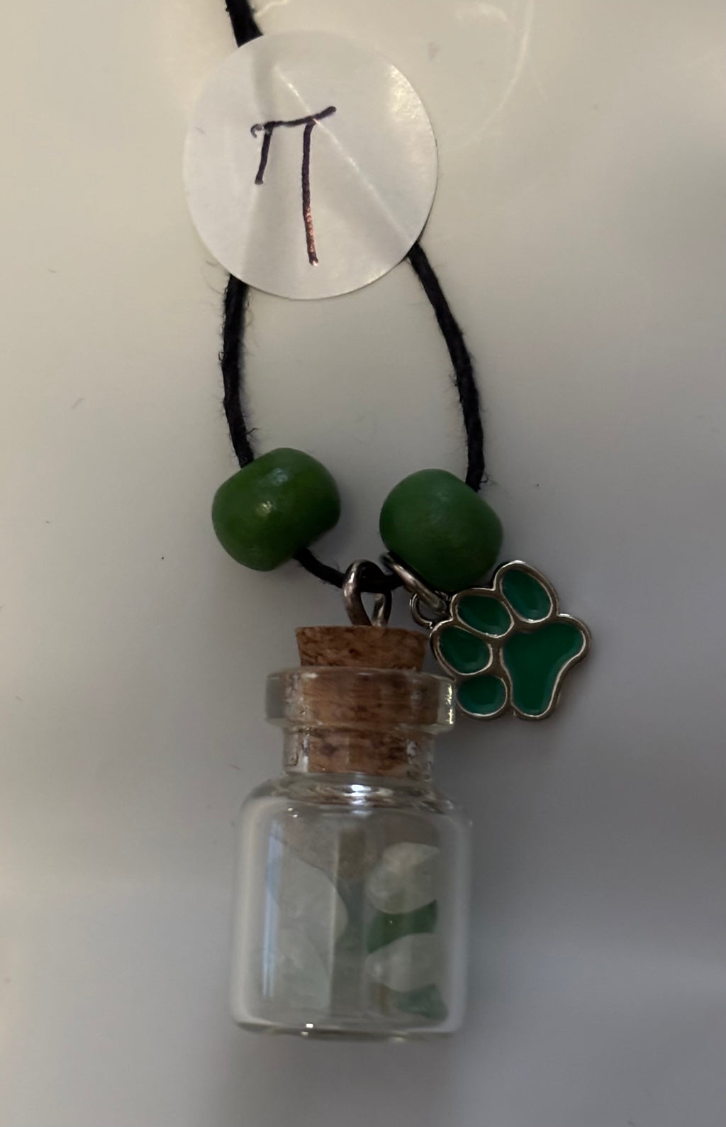 Custom Made all natural hemp cord crystals necklaces