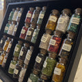 Wishing jars filled with fragrant dried Flowers and various  mini crystals (Copy)